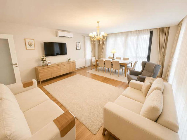 KURTKÖY 360 SİTESİNDE SATILIK 4+1 AÇIK VE ÇİFT CEPHELİ DAİRE