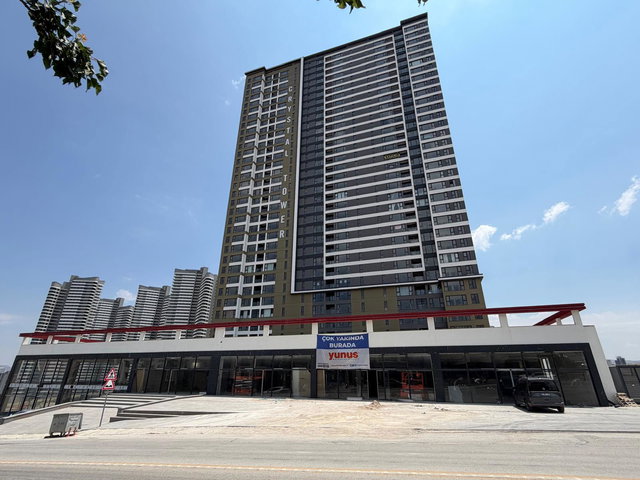 PANORAYA KOMŞU CYRSTAL TOWERS VADİ'DE 2+1 SATILIK SIFIR DAİRE
