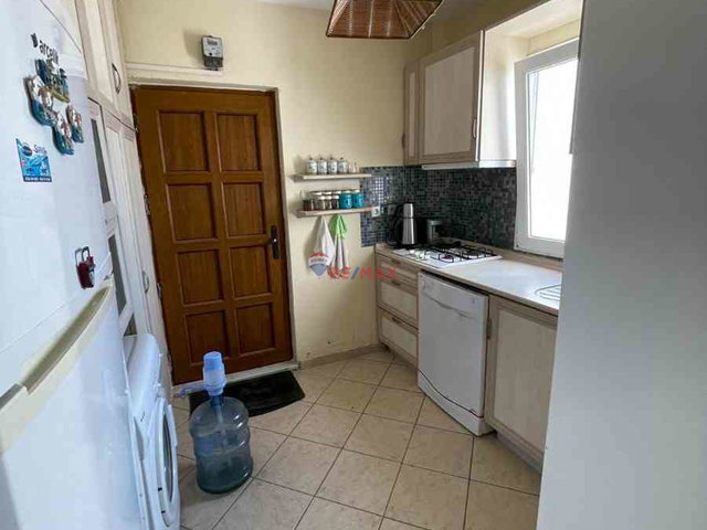 AKÇABÜK TATIL KÖYÜNDE TAM DEVRE FULL DENIZ MANZARALI 1+1 DAIRE