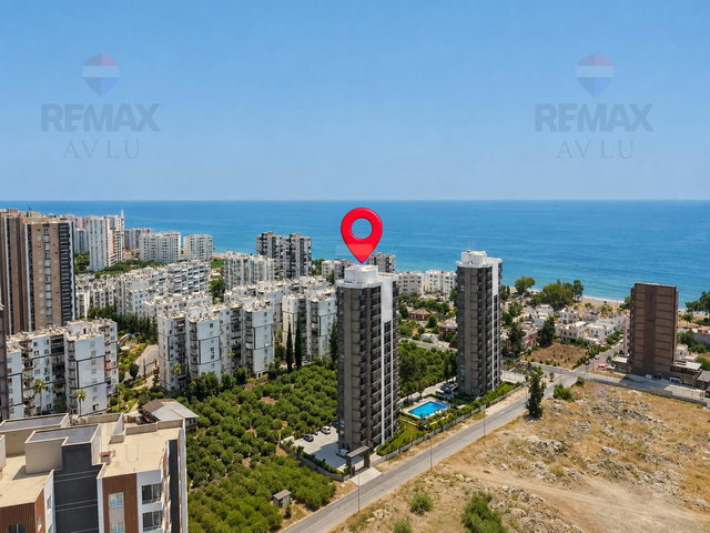 REMAX AVLU'DAN MEZİTLİ TECE'DE SATILIK 1+1 ARA KAT DAİRE