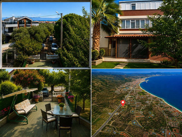 GÜRE'DE SATILIK YENİLENMİŞ 3+2 VİLLA