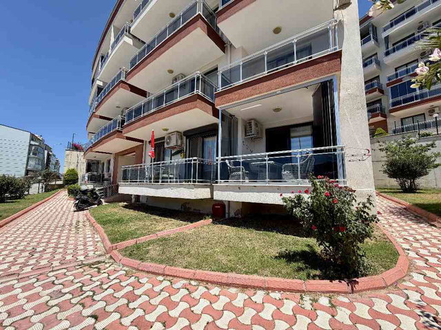 KUŞADASI’NDA SİTE İÇİNDE DENİZ MANZARALI EŞYALI 1+1 | BALKONLU | KREDİYE UYGUN