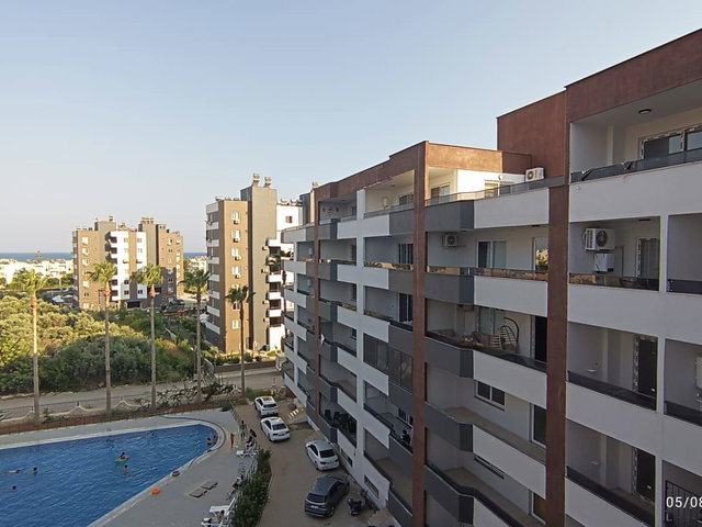 REMAX TOROS'TAN LİMONLU’DA DENİZ MANZARALI EŞYALI SATILIK 2+1