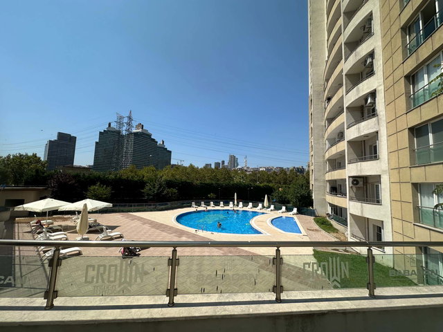 CROWN TOWER DA ARA KAT CADDE CEPHE BALKONLU 1+1 KİRALIK DAİRE