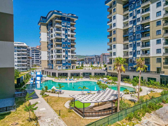 ALANYA AVSALLARDA EŞYALI 1+1 SATILIK DAİRE