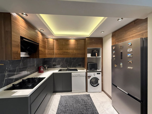 AKTEL RESIDENCE FULL TADILAT ÖZEL DEKOR SATILIK 1+1 DAIRE