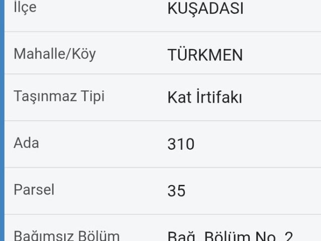 KUŞADASI DA BAHÇE KATI 3+1 | DOĞALGAZ KOMBİLİ | BALKONLU | BOŞ & EŞYASIZ