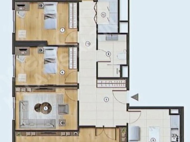 YENİ FİKİRTEPE EMLAK KONUT'TA BÜYÜK TİP 4+1 | GENİŞ AİLE DAİRESİ | YATIRIM FIRSATI