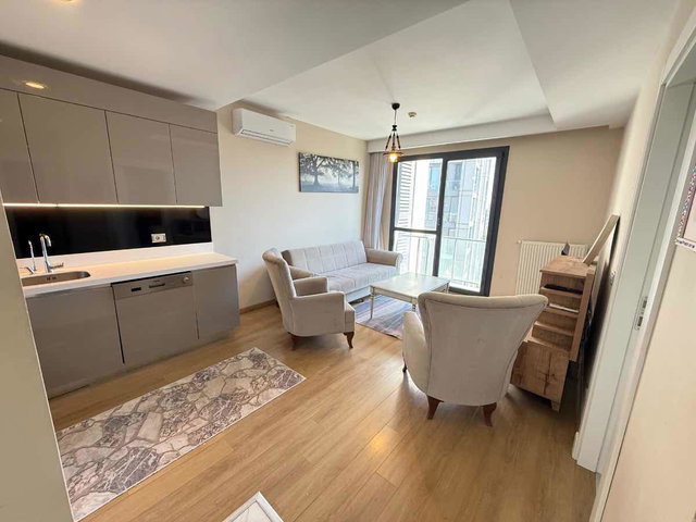 REFERANS GÜNEŞLİ SİTESİNDE KİRALIK 1+1 EŞYALI DAİRE