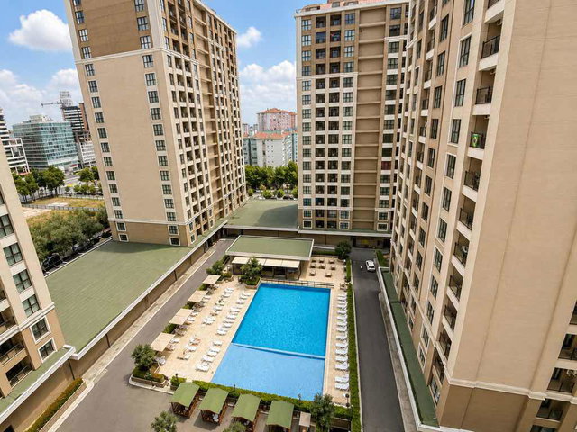 KAMEROĞLU METRO HOME PROJESİNDE BÜYÜK TİP HAVUZ CEPHE 1+1