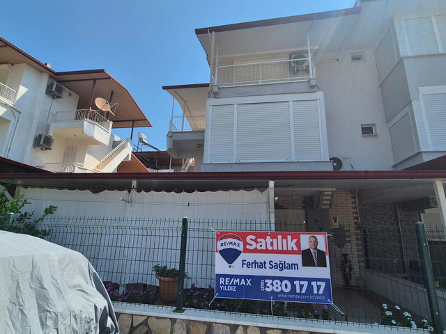 DIDIM FEVZIPAŞA’DA ÖZEL PLAJLI CENNET MANDALYA SITESI’NDE EŞYALI 3+1