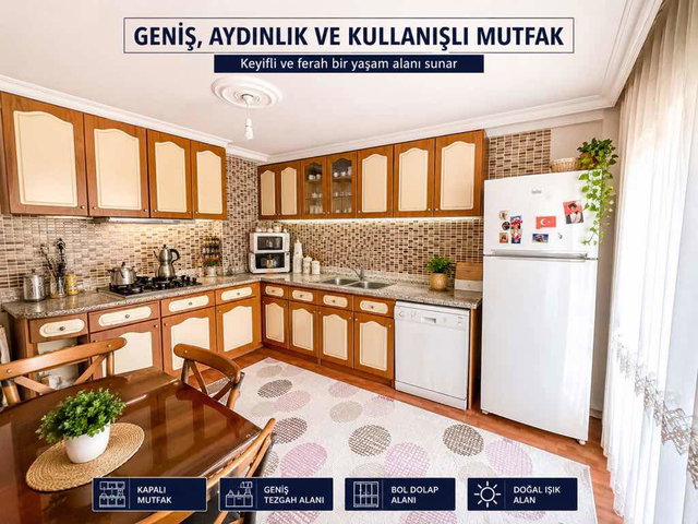 ADNAN KAHVECİ CADDESİ ÜZERİ 150 METRE KARE 3+1 ÇİFT WC 3 CEPHELİ