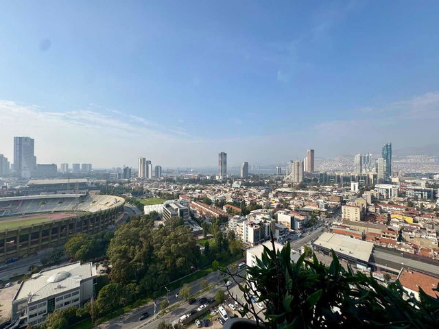 BORNOVA DAP YAPI KÖRFZ MANZARALI 1+1 KIRALIK DAIRE