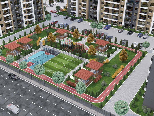 ESENLİFE ÜNİVERSİTY PROJESİNDE SATILIK 7. KAT 1+1 DAIRE