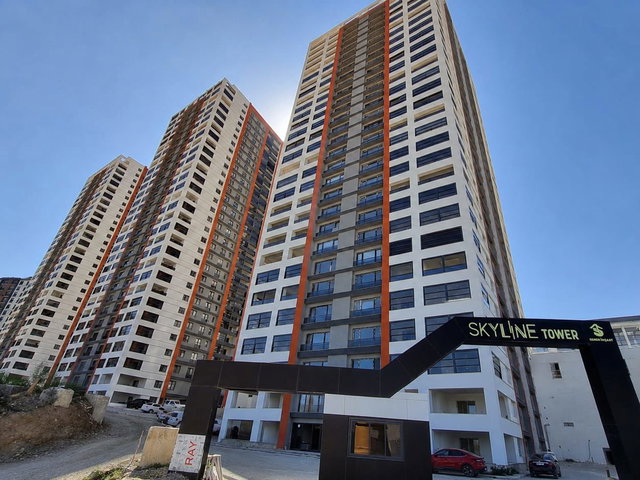SKYLINE TOWERDA 18. KATTA PRESTİJLİ 4,5+1 SATILIK DAİRE