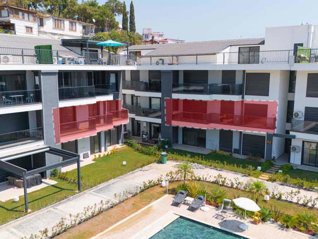 KUŞADASI’NDA SIFIR 2+1 | 2 BANYO | YERDEN ISITMALI | BALKONLU