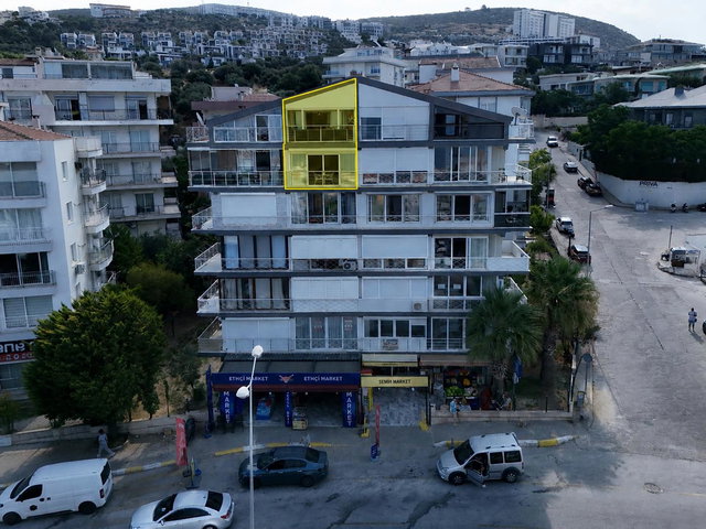 KUŞADASI TÜRKMEN MH, MARİNA BÖLGESİ, DENİZ MANZARALI 2+1 DUBLEKS DAIRE