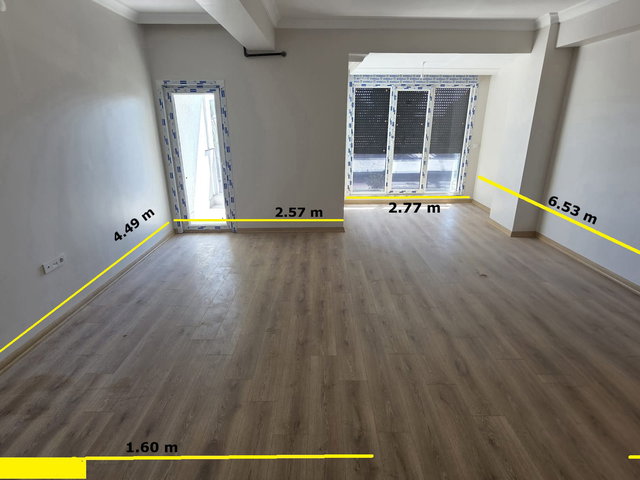 MARMARAY KAPIDA ! SIFIR BINADA 3+1 KIRALIK | 95 M² NET | ÇIFT BALKON | 2 BANYO 2 WC