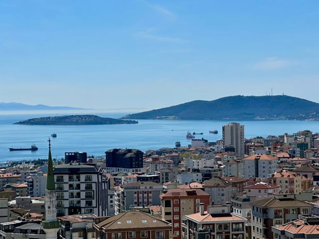 ASFOR KARTAL'DA FULL DENİZ MANZARALI KİRALIK 3+1 DAİRE