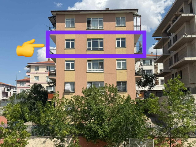 ALTINDAĞ ÖRNEK MAHALLESİ SATILIK 3+1&90M2 KOMPLE YENİLENMİŞ 2. KATTA DAİRE, MERKEZİ KONUMDA