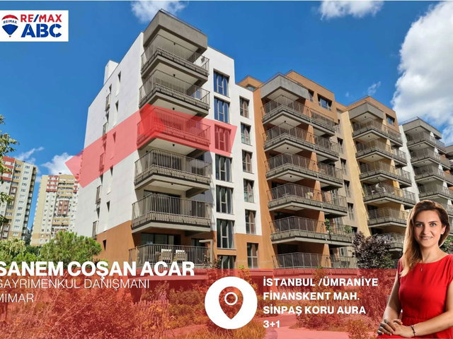 REMAX ABC SANEM COŞAN ACAR'DAN SİNPAŞ KORU AURA’DA 3+1 | 95 NET M² | AÇIK MUTFAK | PEYZAJ CEPHELİ