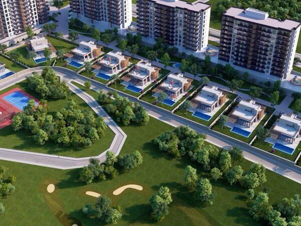 PARLEMENTERLER GOLF LİFE SİTESİNDE SATILIK 3+1 DAİRE