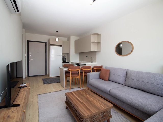 GÖKDEMIR CLASS SATILIK LÜX EŞYALI KLIMALI 1+1/ REMAX ENBATI