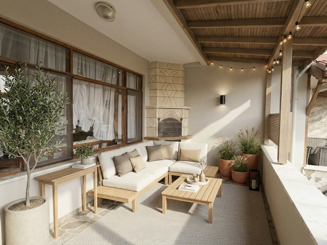 KANDIRA CEBECİ’DE PLAJA 200 M | 4+1 180 M² EŞYALI, ÇİFT CEPHELİ, BALKONLU TRIPLEX DAİRE