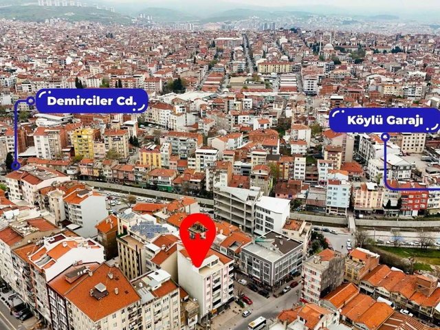 REMAX MID GAZI BULVARINDA MERKEZDE FIRSAT 4+1 DUBLEKS DAIRE
