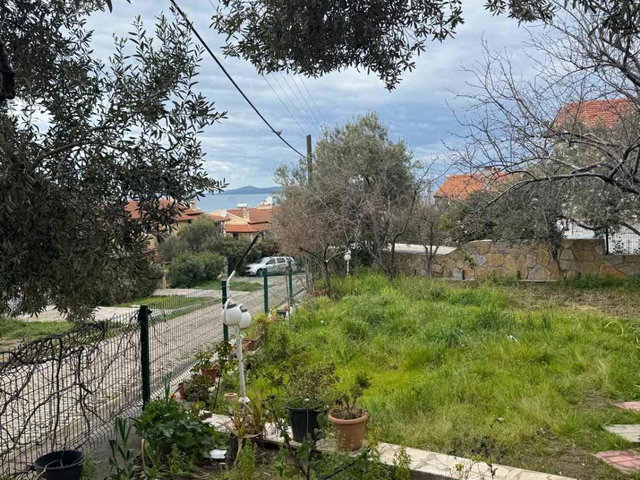AYVALIK SAHILKENT'TE DENIZ MANZARALI SATILIK 3+1 VILLA