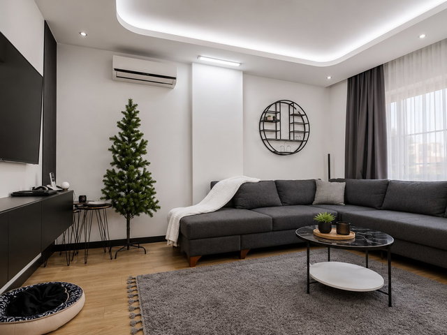KONYAALTI HURMA MAH. LÜX SITE IÇINDE 2+1 EŞYALI SATILIK DAIRE