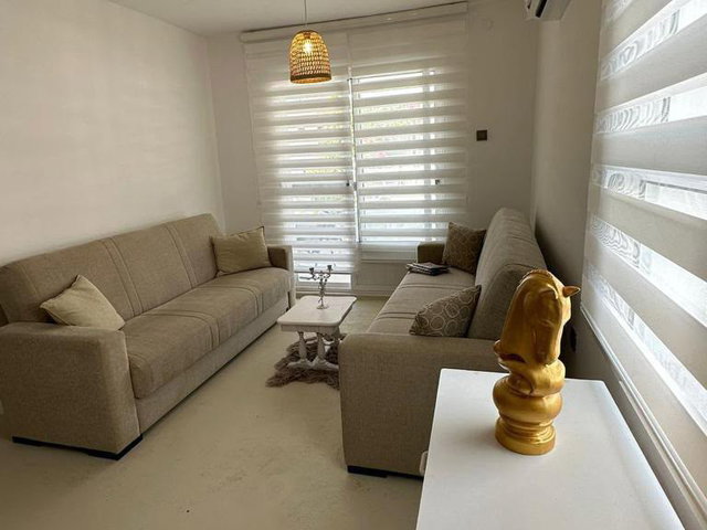 DATÇA KARAİNCİR’DE DENİZE YAKIN, EŞYALI 1+1 YILLIK KİRALIK DAİRE