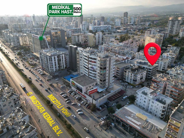 REMAX AVLU'DAN MEDİCAL PARK CİVARI İÇİ SIFIR KİRALIK  2+1 DAİRE