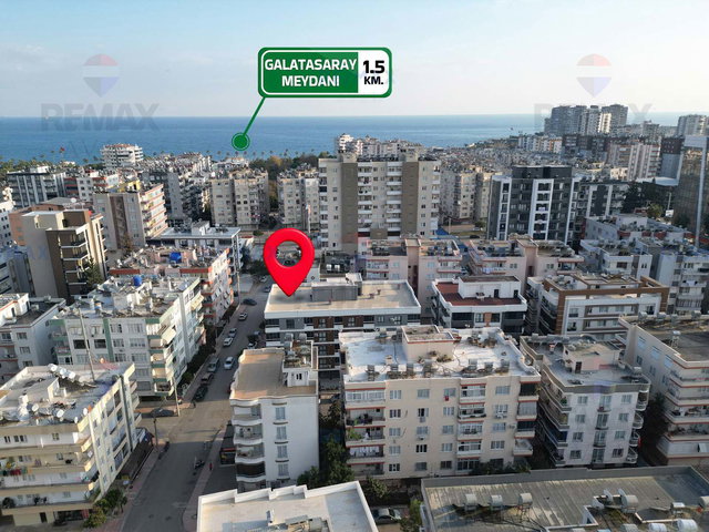 REMAX AVLU'DAN MEDİCAL PARK CİVARI İÇİ SIFIR KİRALIK  2+1 DAİRE