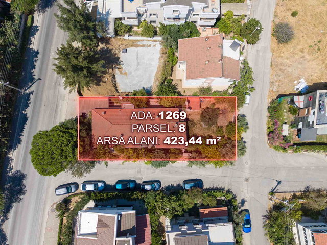 GÜZELBAHÇE ÇELEBİ’DE 383 M² ARSA İÇİNDE SATILIK MÜSTAKİL 3+1