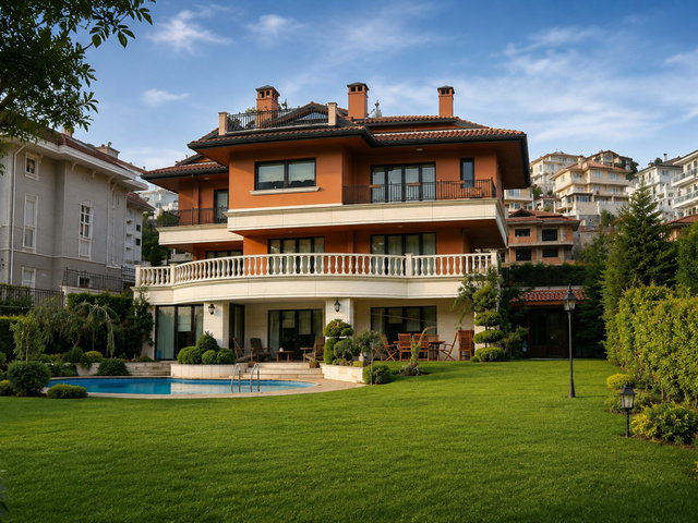 ACARKENT MÜSTAKİL YÜZME HAVUZLU KİRALIK B TİPİ VİLLA