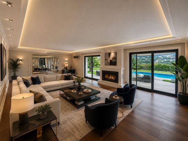 REMAX7TEPE’DEN KONAKLAR MANZARALI REVİZE ASANSÖRLÜ KİRALIK VİLLA