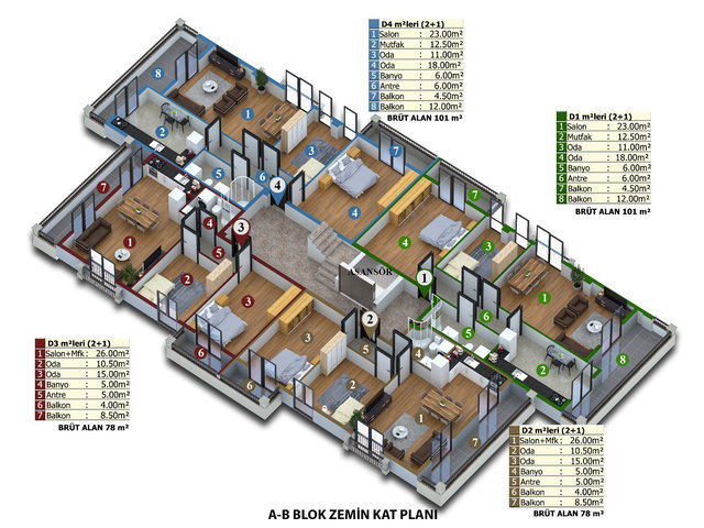 DEĞİRMENDERE TOPÇULARDA MERKEZİ KONUMDA SATILIK 2+1 FIRSAT DAİRE