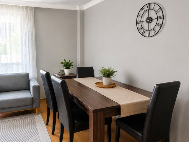 TOKİ TURKUAZ DOLMUŞ OTOBÜS GÜZERGAHINDA FULL EŞYALI 2+1 KİRALIK DAİRE