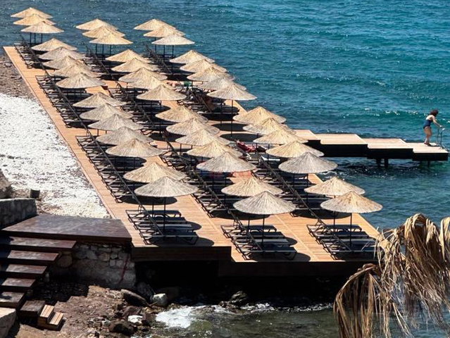 BODRUM ADABÜKÜ HELIS BODRUM EŞYALI 3+1 LÜKS KIRALIK VILLA
