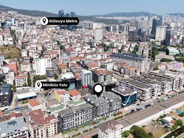 ONA9 CEVİZLİ'DE BÜYÜK TİP ÇİFT BANYOLU KİRALIK 1+1