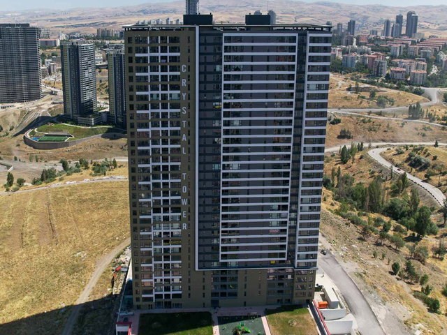 ÇANKAYA CRYSTAL TOWER'DA 2+1 | 16. KAT | BALKONLU | MERKEZİ ISITMALI (PAY ÖLÇER)