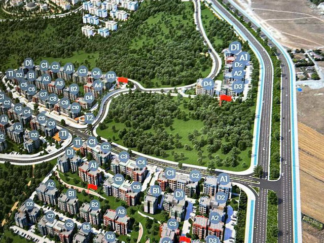 EMLAK KONUT YENİŞEHİR EVLERİ BORÇSUZ 1.ETAP 3+1 SATILIK DAİRE