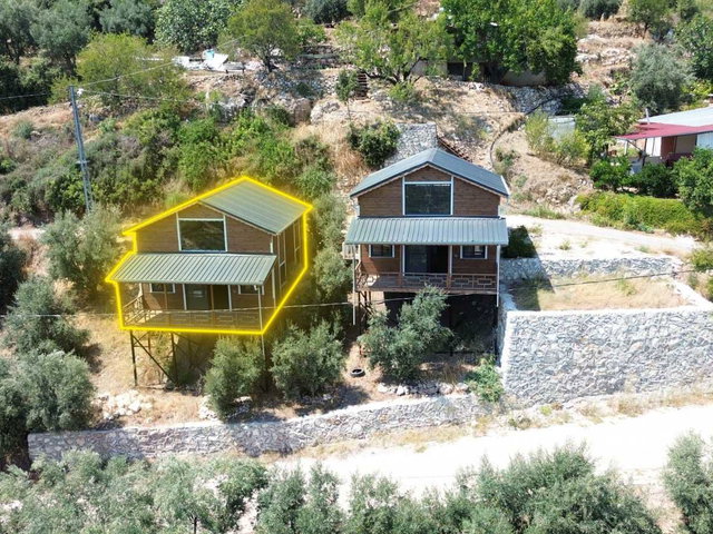 REMAX RİNA'DAN UZUNKAŞTA DOĞA VE DENİZ MANZARALI AHŞAP EV