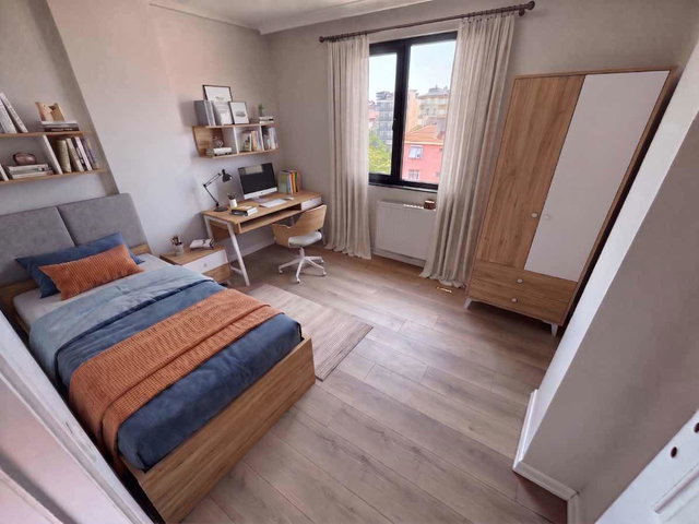 MALTEPE FEYZULLAH’TA MİNİBÜS YOLUNA YAKIN SIFIR 2+1 DUBLEKS 2 BANYO  BALKON