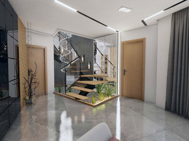 GİRNE KARAMAN KÖYÜ’NDE 2026 SIFIR, 550 M² BRÜT 5+2 LÜKS VİLLA | KREDİ UYGUN