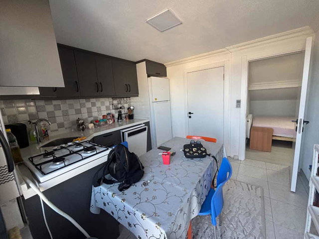KARABİGA’DA DENİZE YAKIN, EŞYALI 1+1 KİRALIK DAİRE | TERASLI, DOĞALGAZ KOMBİLİ