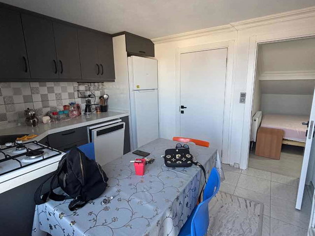 KARABİGA’DA DENİZE YAKIN, EŞYALI 1+1 KİRALIK DAİRE | TERASLI, DOĞALGAZ KOMBİLİ