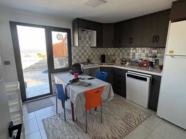 KARABİGA’DA DENİZE YAKIN, EŞYALI 1+1 KİRALIK DAİRE | TERASLI, DOĞALGAZ KOMBİLİ
