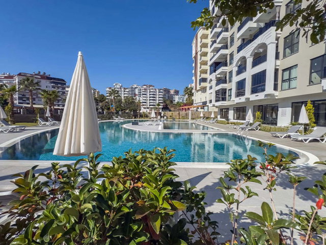 ALANYA AVSALLAR'DA 2+1 DENİZ MANZARALI SATILIK DAİRE- KURT SAFİR EURO AVSALLAR